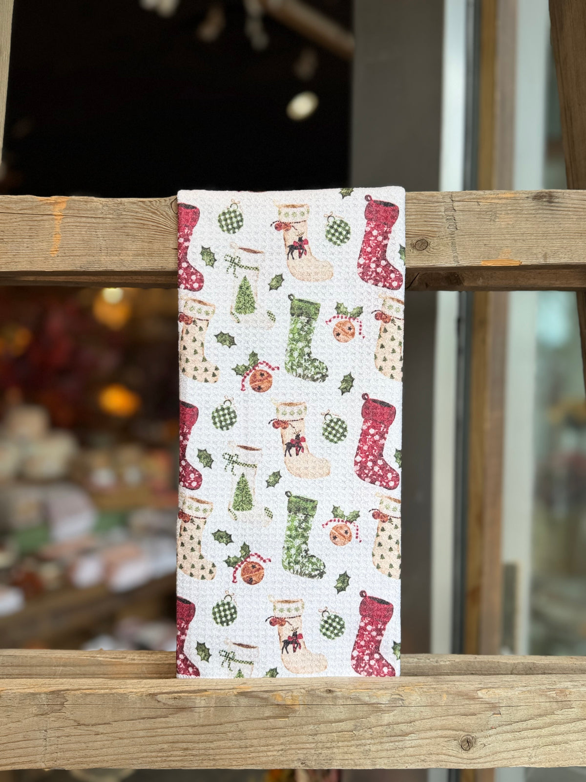 Heirloom Stockings - Double Sided - Hand Towel