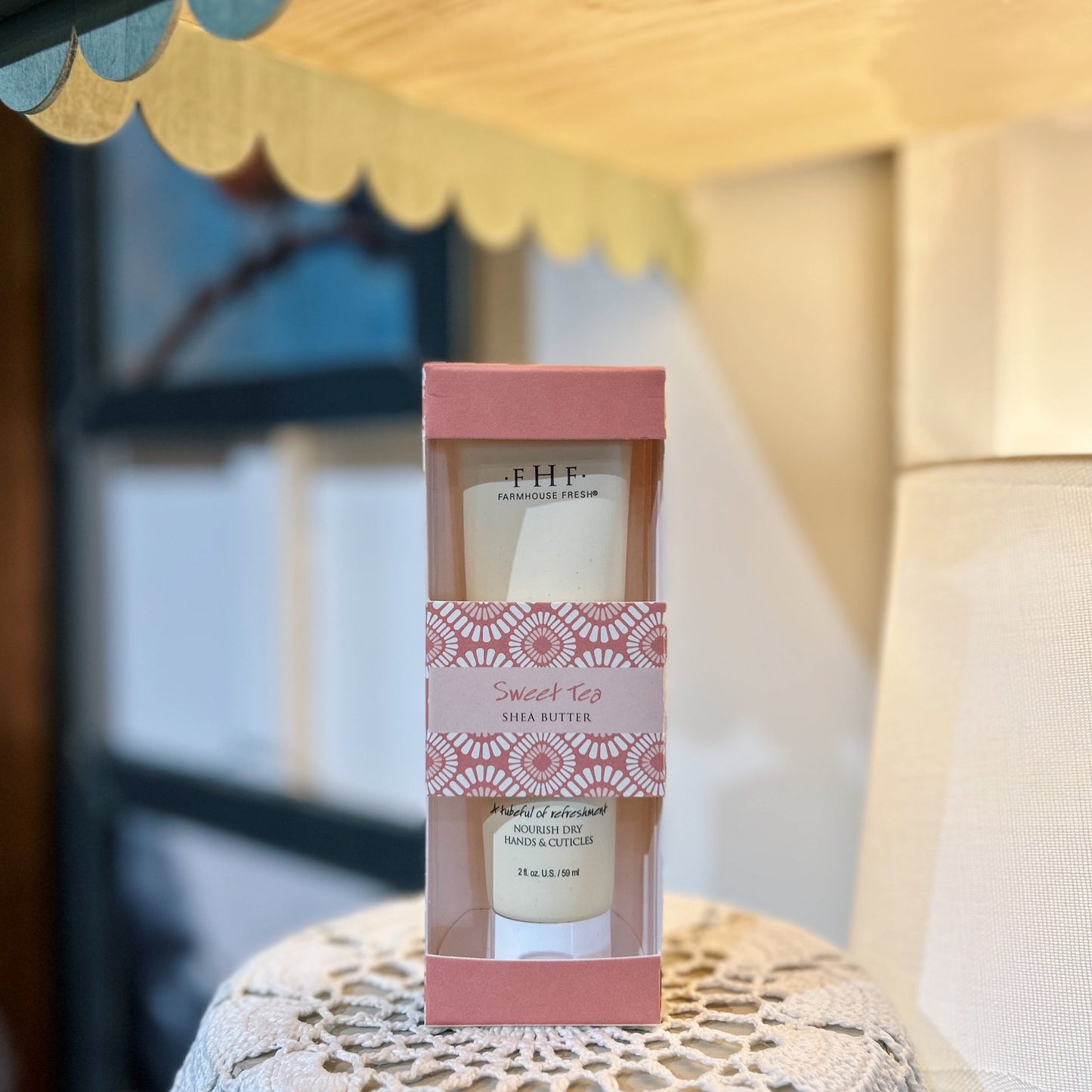 Sweet Tea Shea Butter Cream 2oz Hand Cream - Room and Porch 
