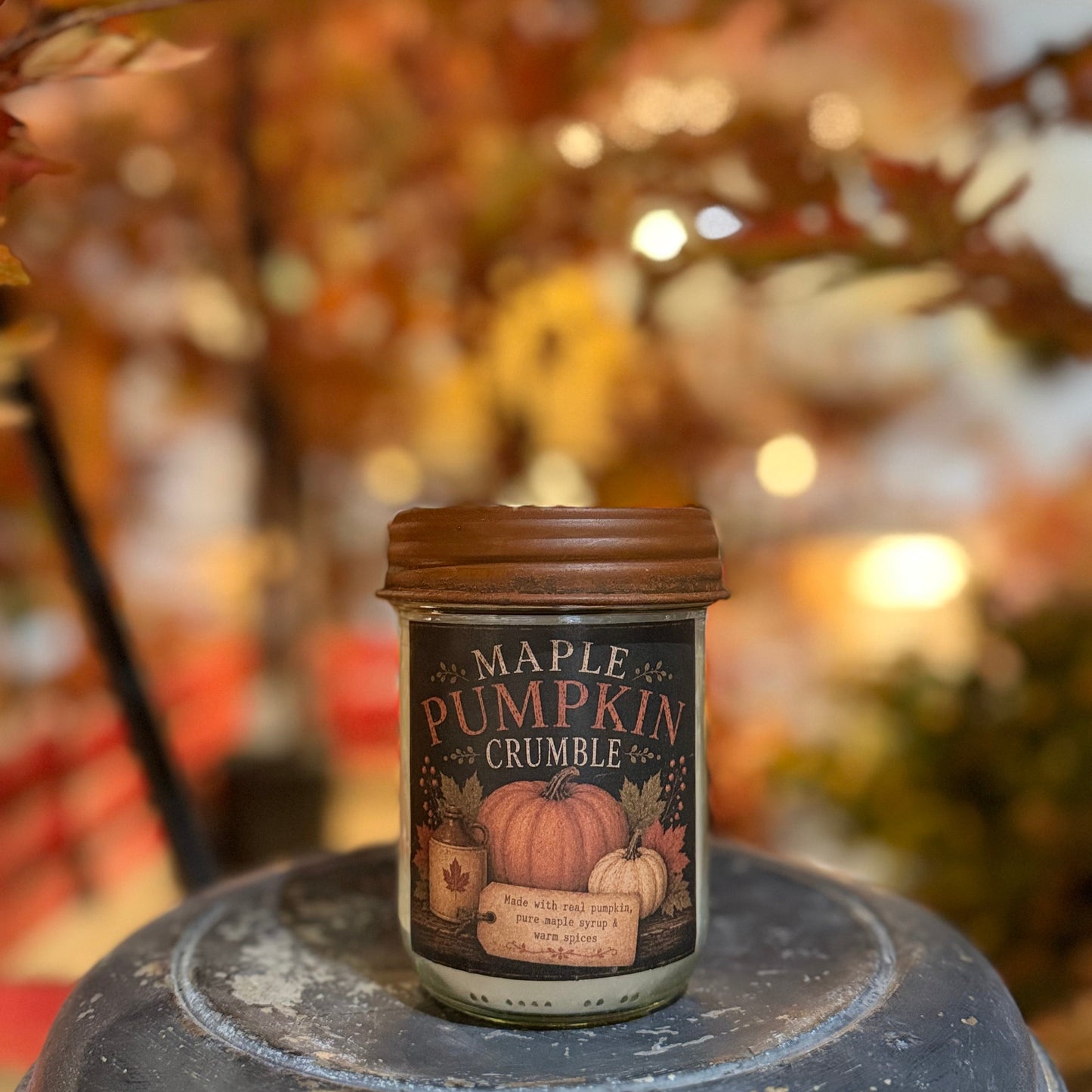 Maple Pumpkin Crumble Candle