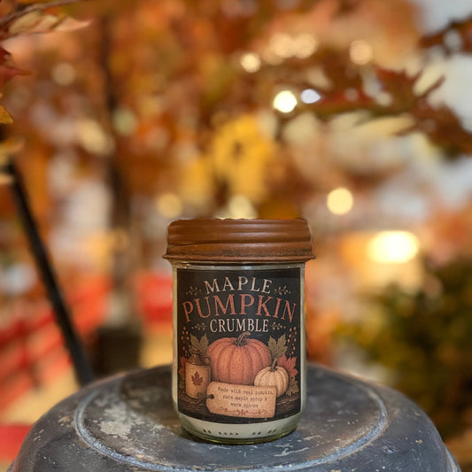 Maple Pumpkin Crumble Candle