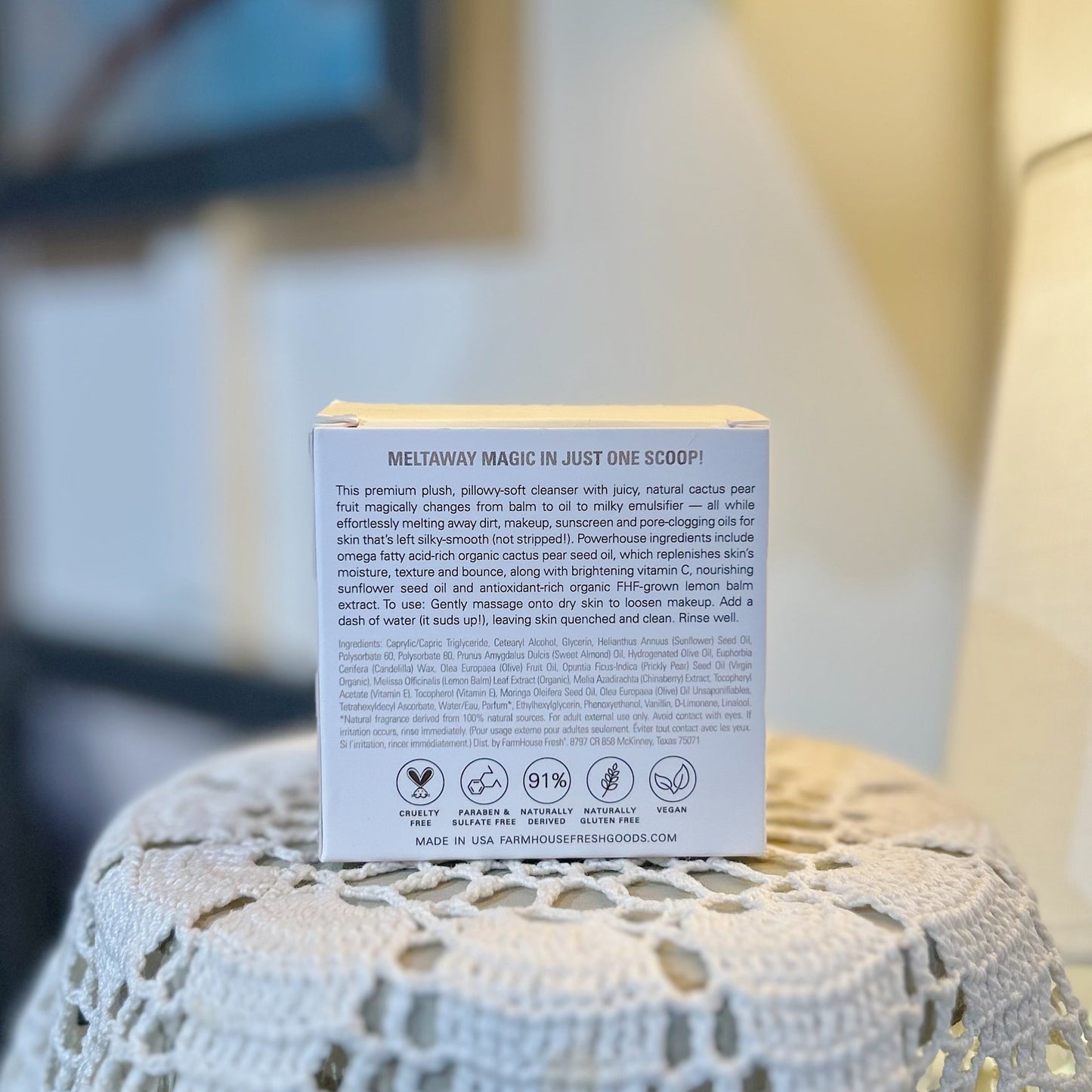 Cactus Pear Make It Melt Cleansing Balm - Room and Porch 