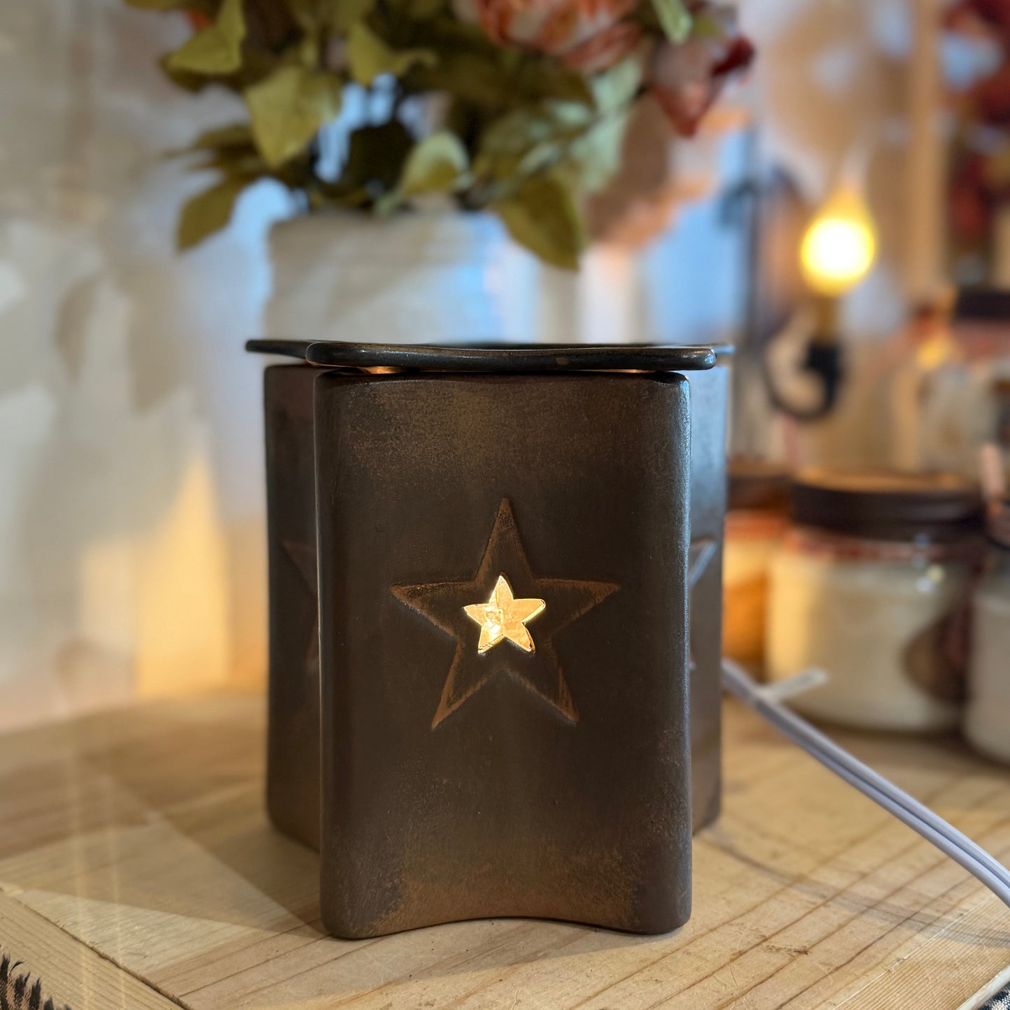 Rustic Star Wax Warmer