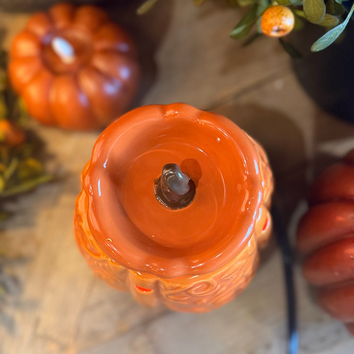 Swirly Pumpkin Wax Warmer