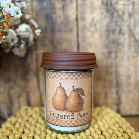 Sugared Pear Candle