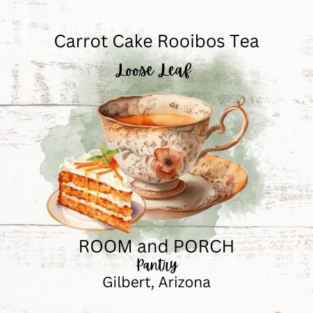 Mini Carrot Cake Tea