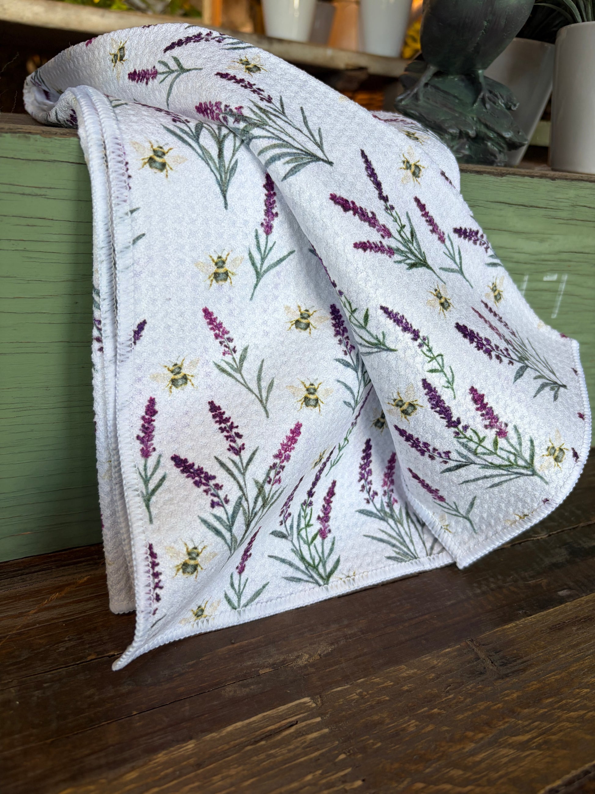 Lavender Fields - Double Sided - Hand Towel - Room and Porch 