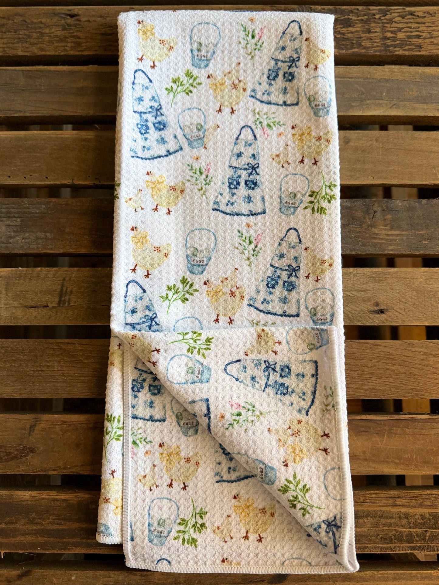 Charlotte's Coop - Double Sided - Hand Towel