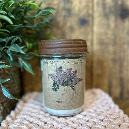Grandpa's Lilacs Candle