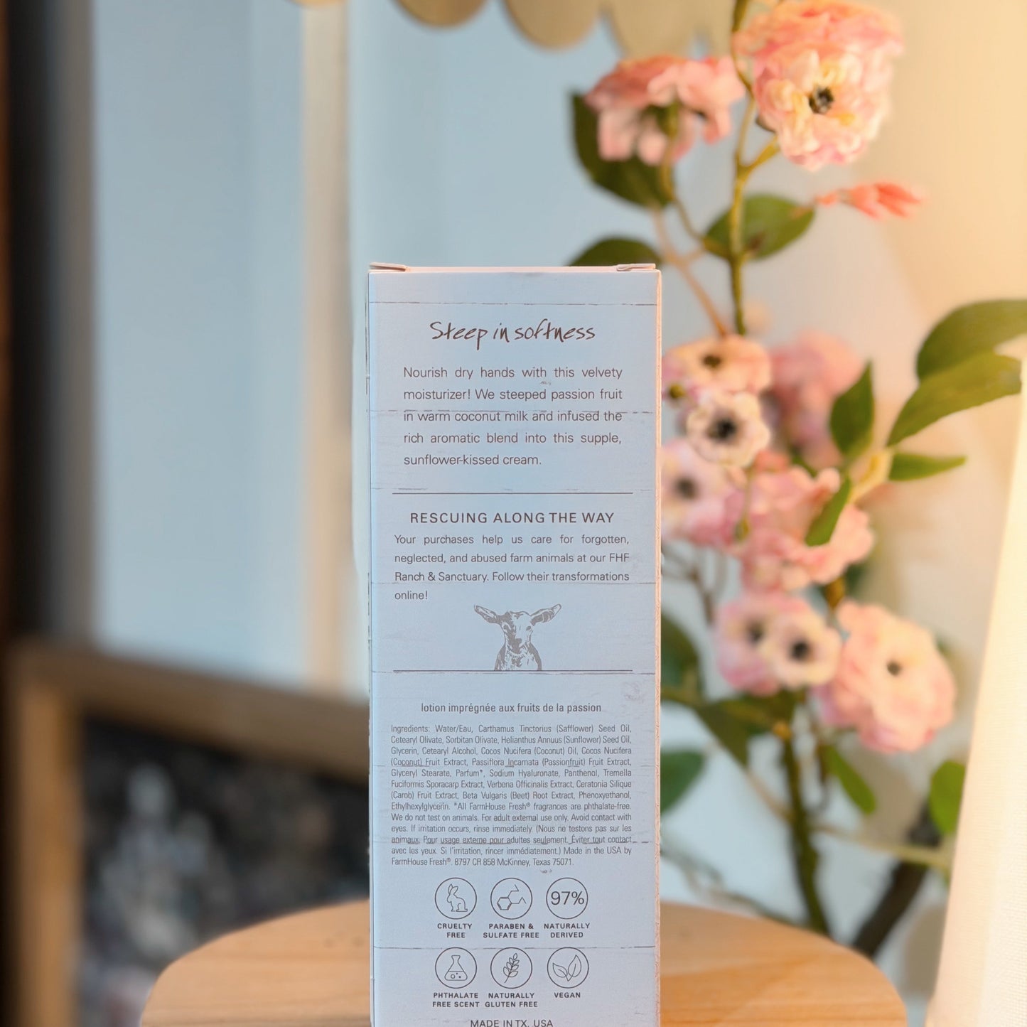 Maypop Steeped Body Milk 2oz Hand Cream