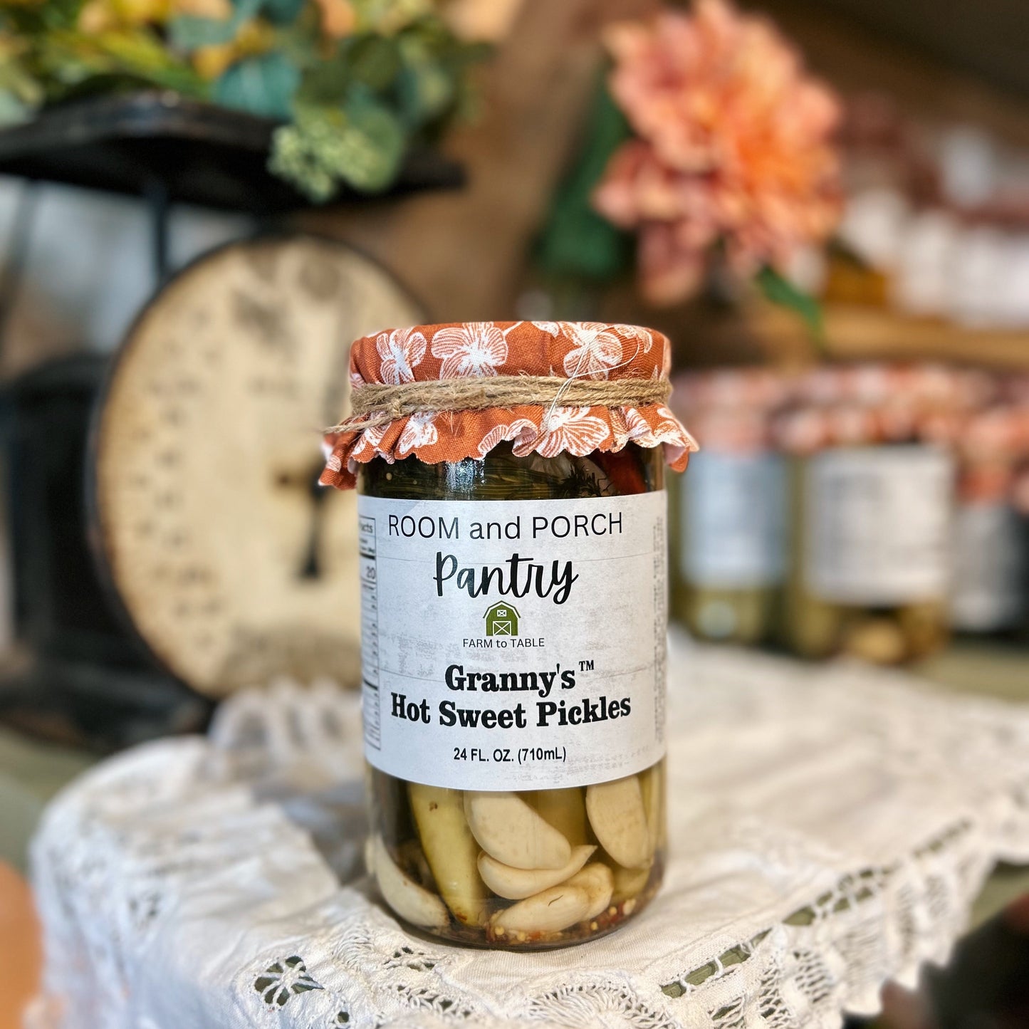 Granny’s Hot Sweet Pickles - Room and Porch 