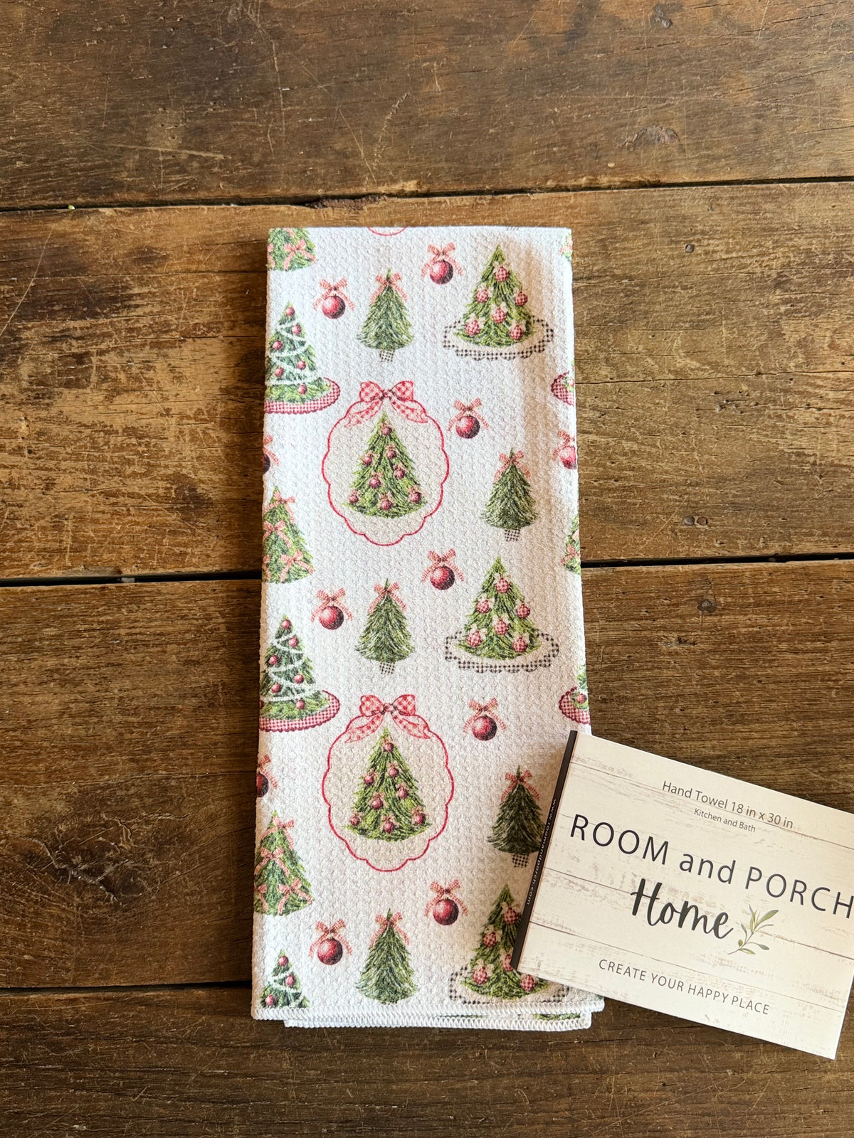 Nostalgic Noel - Double Sided - Hand Towel