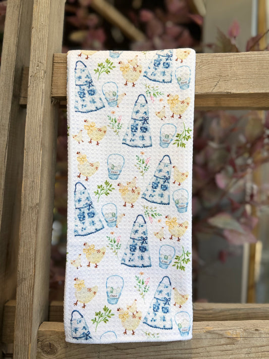 Charlotte's Coop - Double Sided - Hand Towel