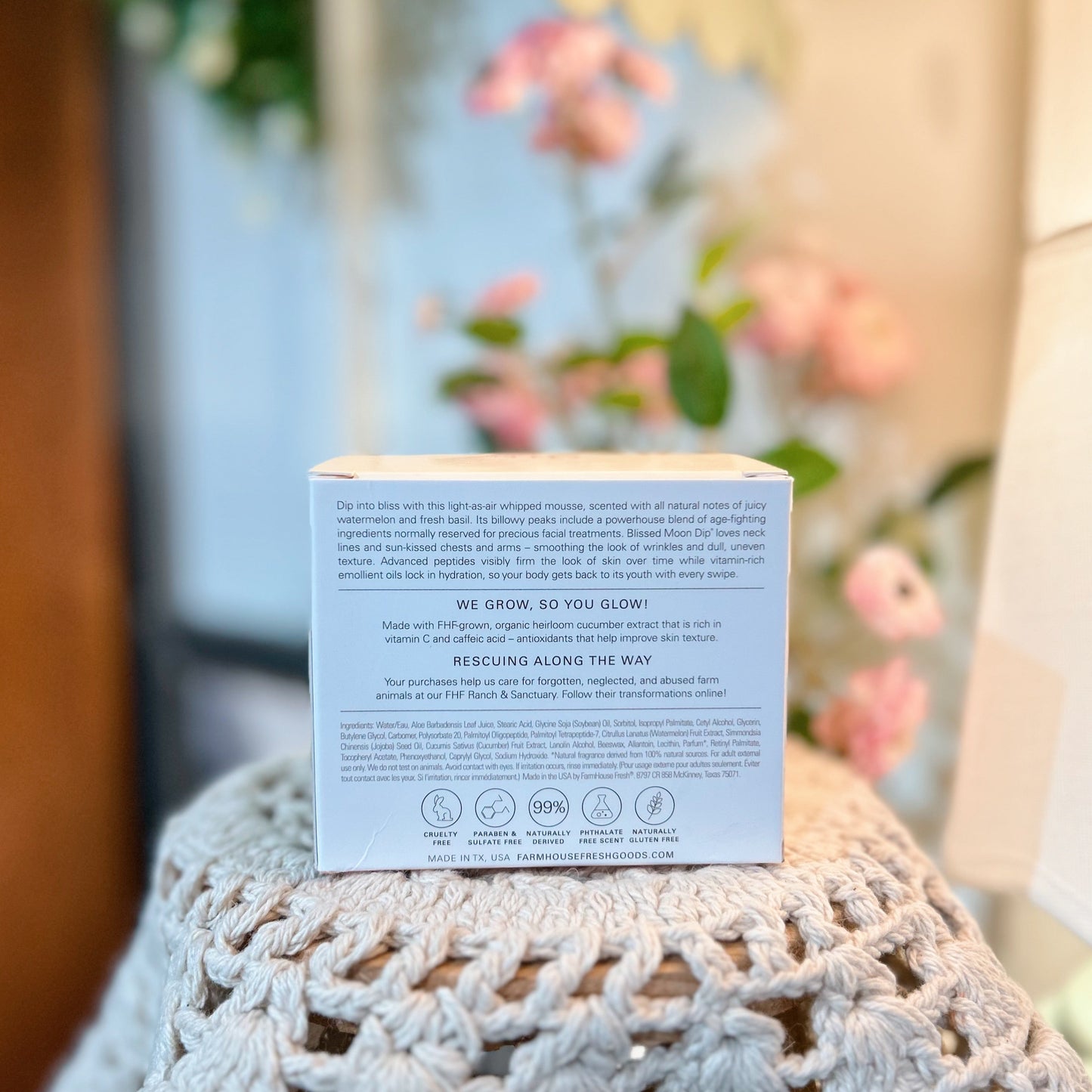 Blissed Moon Dip Ageless Body Mousse