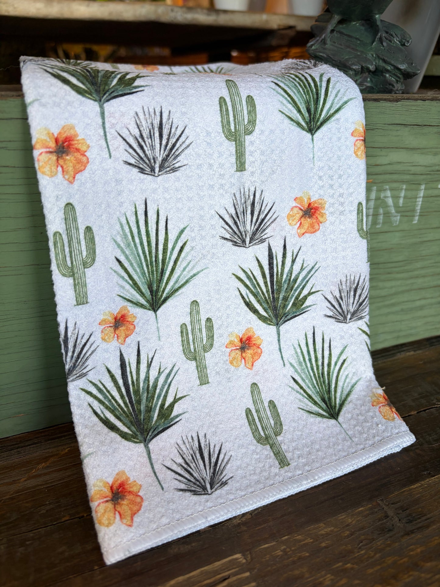 Desert Palms - Double Sided - Hand Towel - Room and Porch 