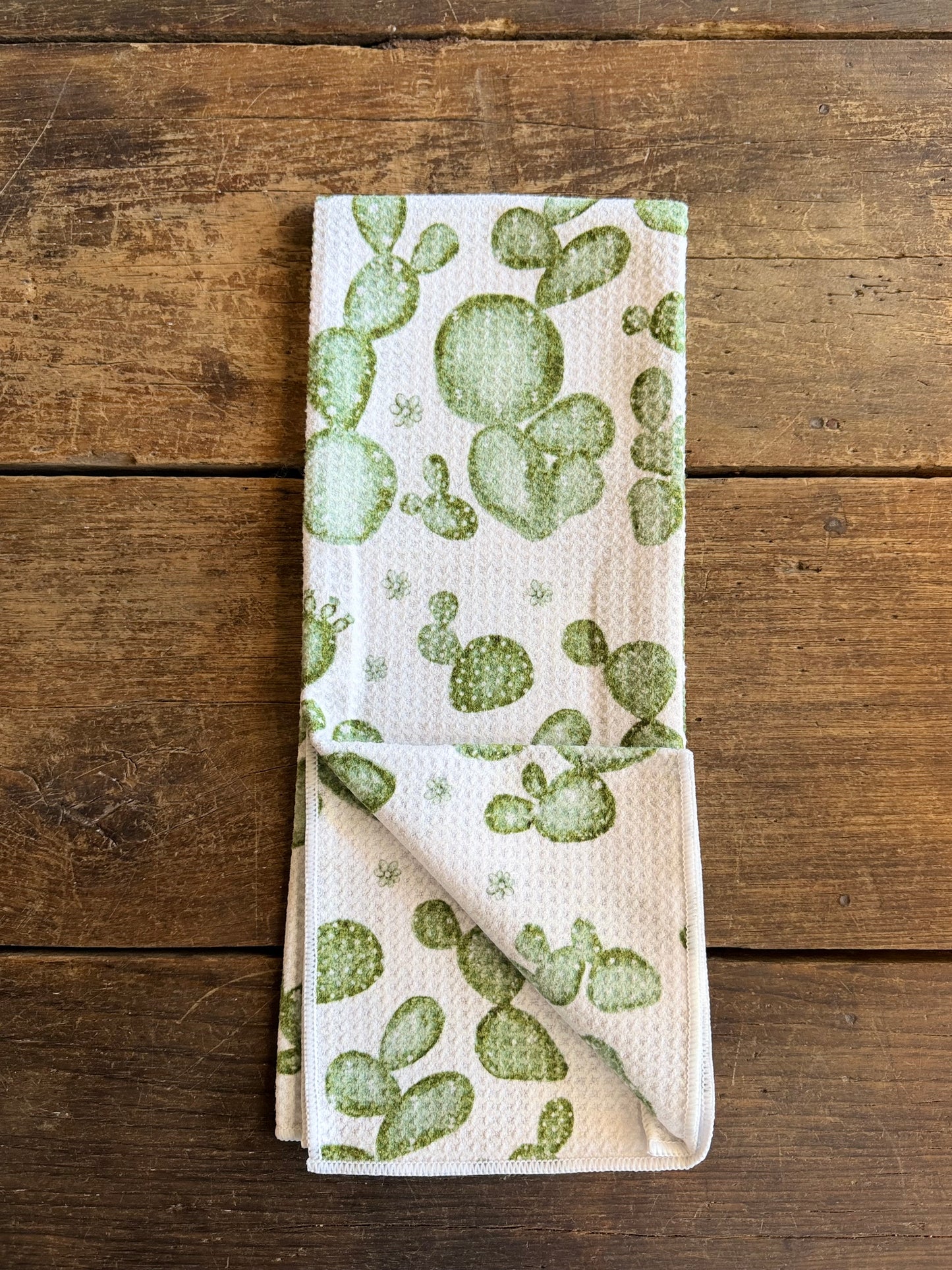 Prickly Pear - Double Sided - Hand Towel