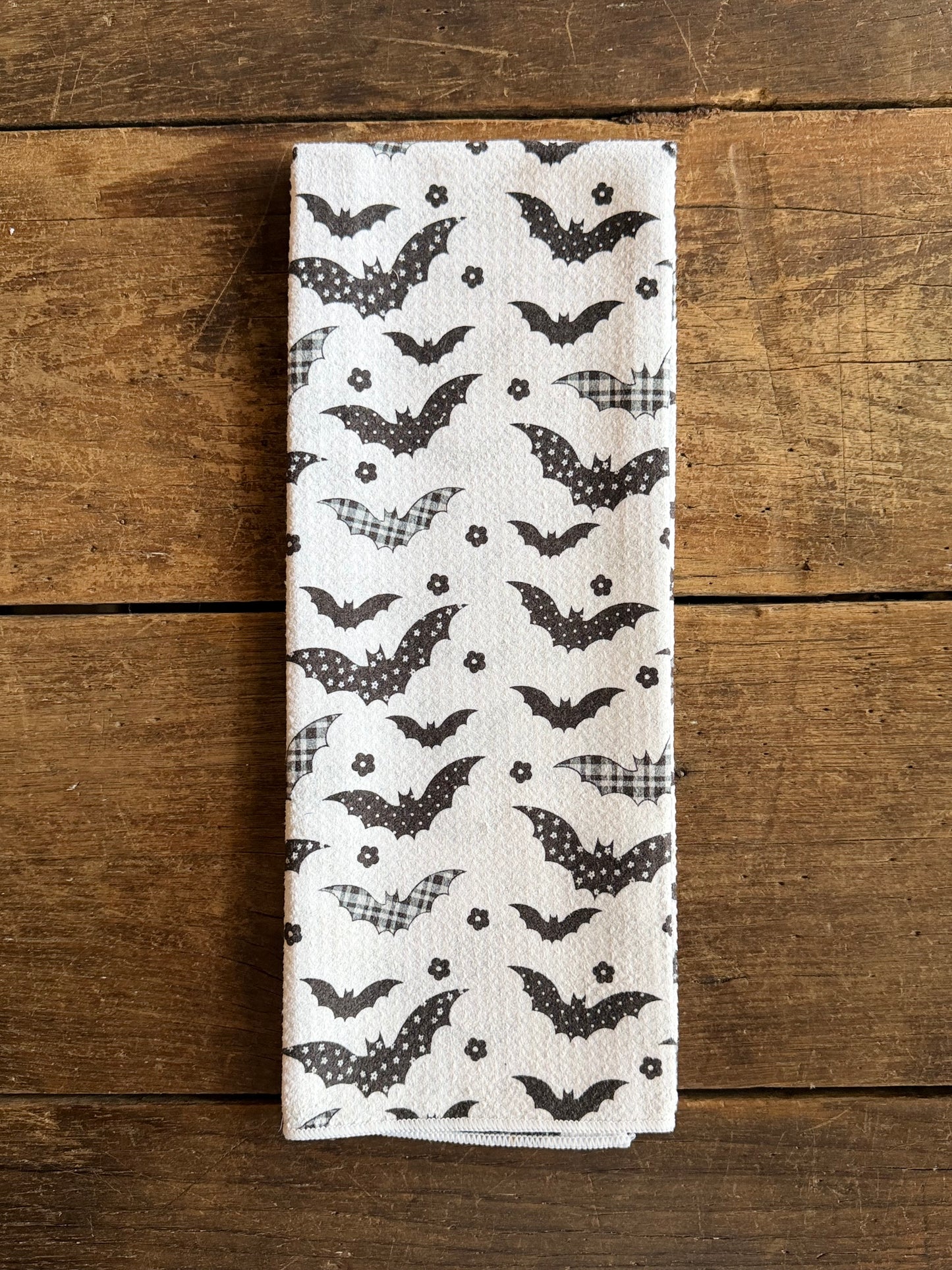 Happy Bats - Double Sided - Hand Towel