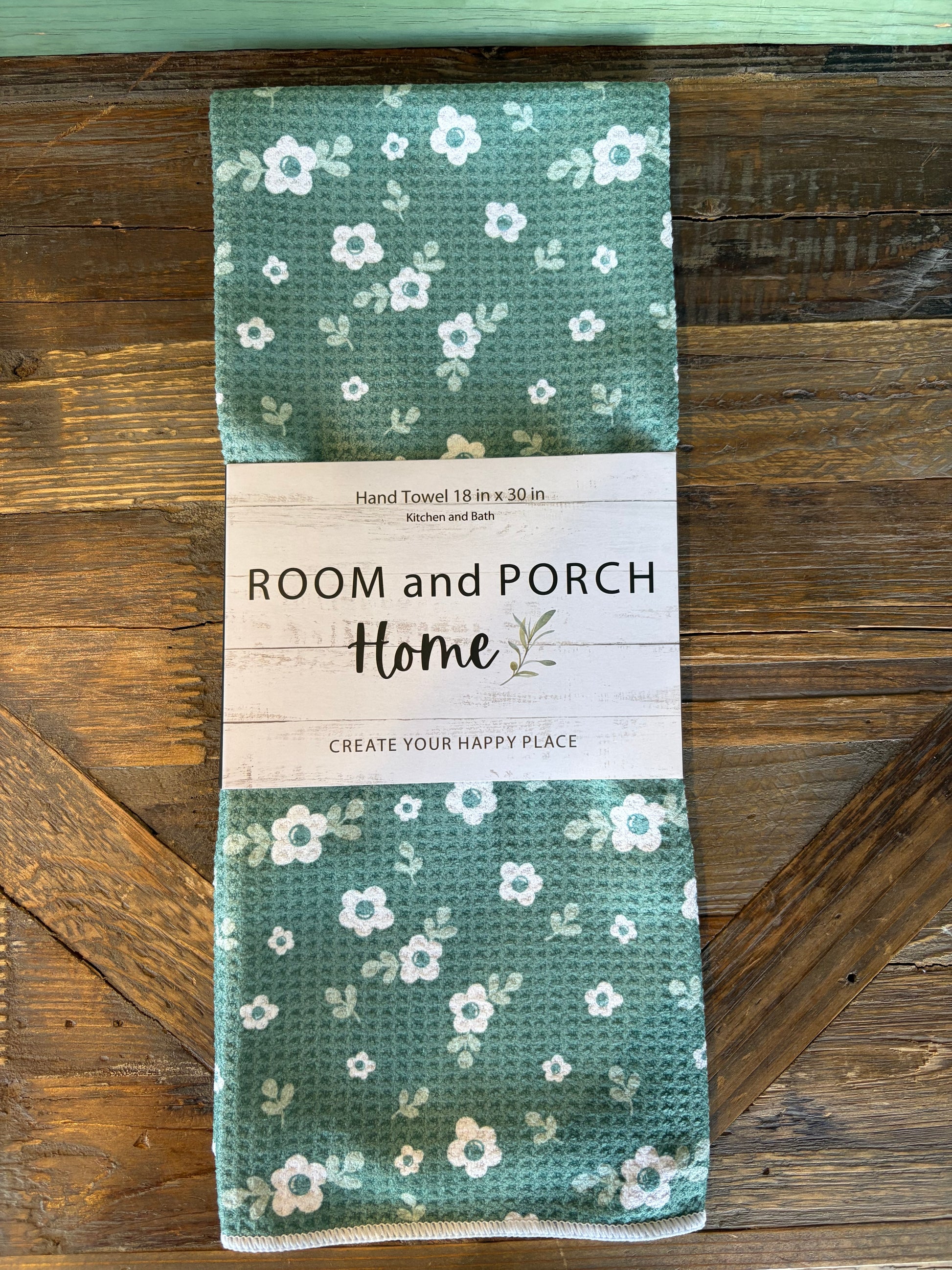 Secret Garden - Double Sided - Hand Towel - Room and Porch 