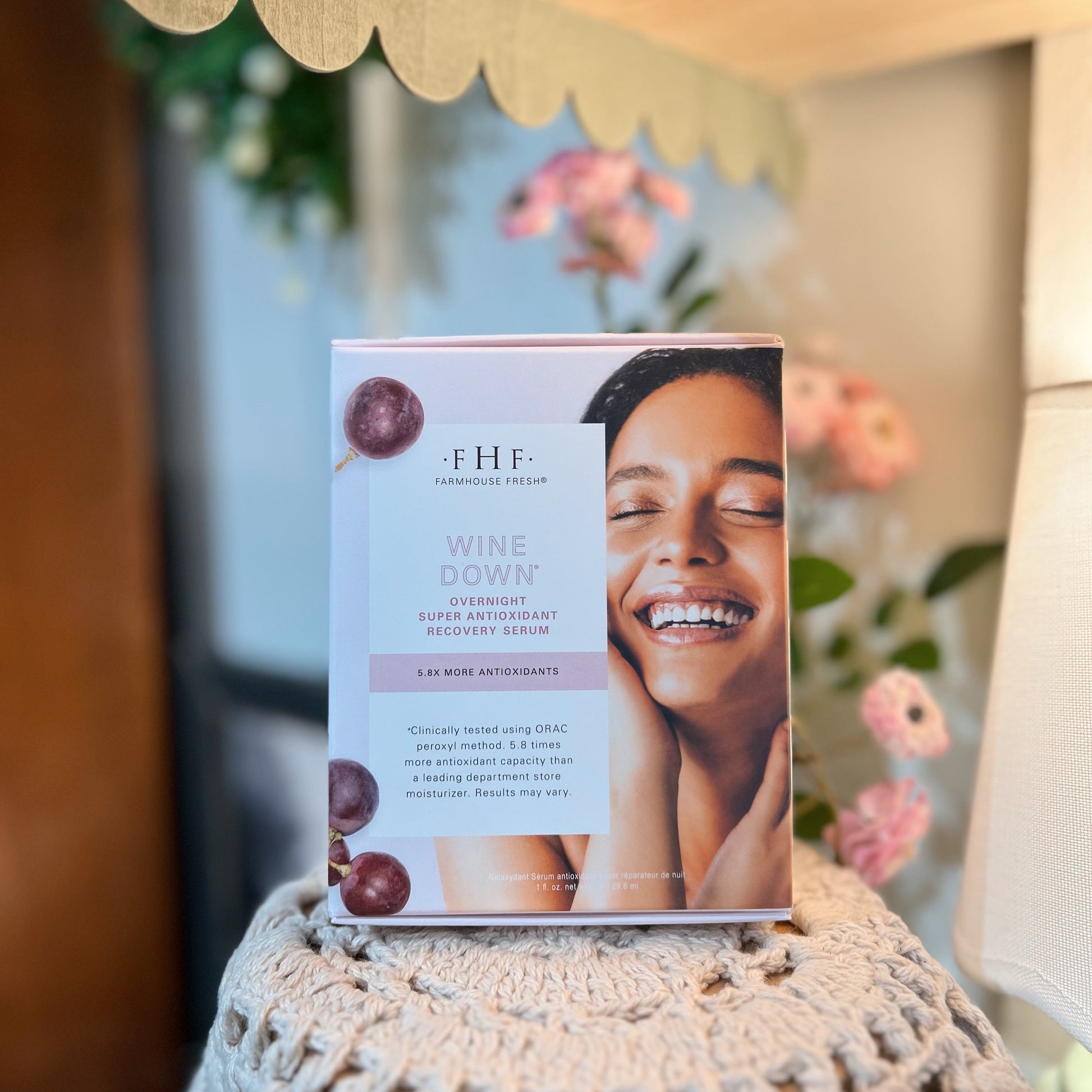 Wine Down Overnight Super Antioxidant Recovery Serum - Room and Porch 
