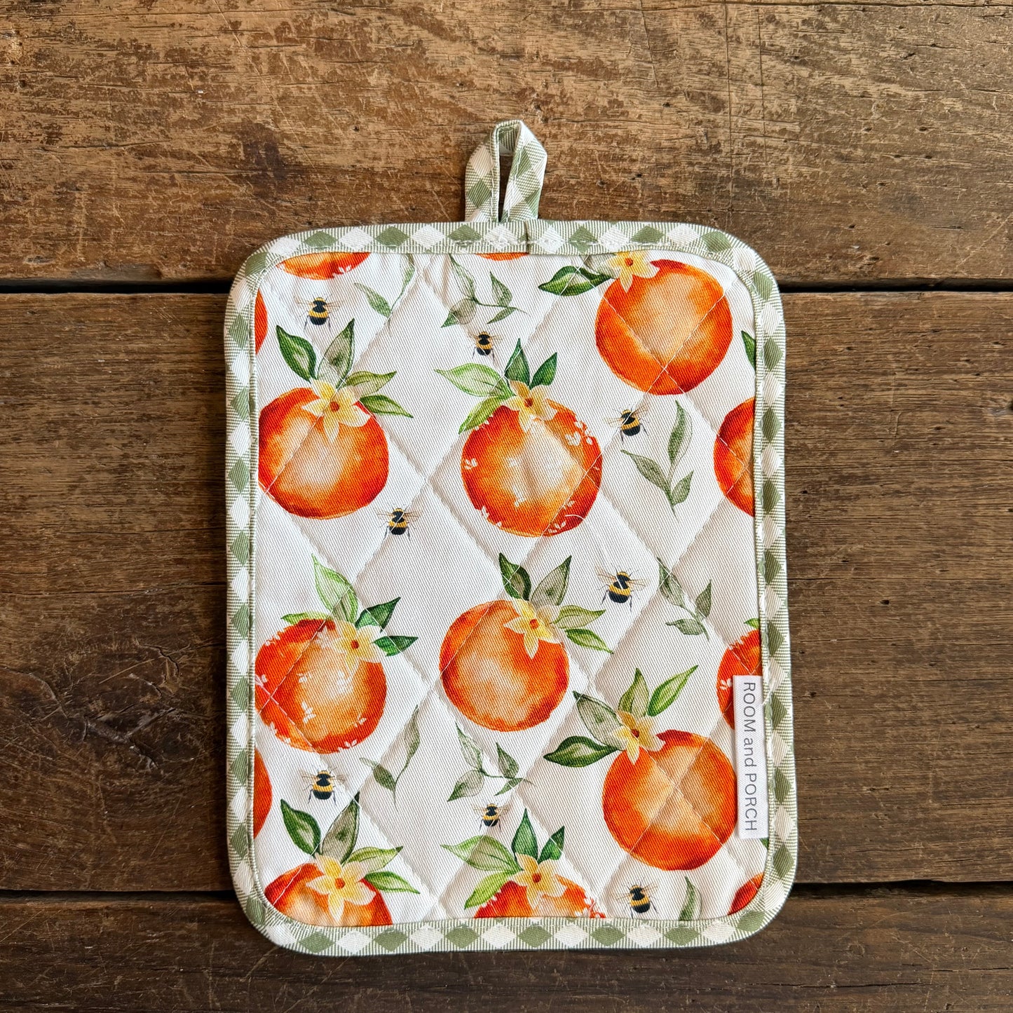 Orange Grove Pocket Oven Mitt