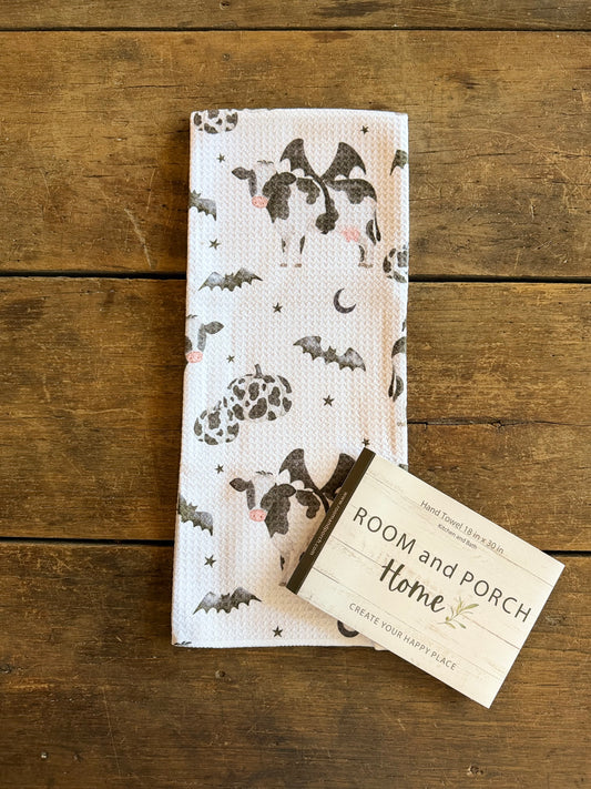 Batty Cows - Hand Towel