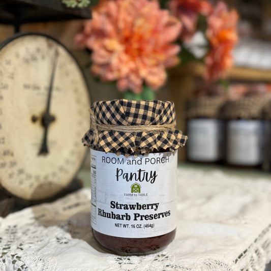 Strawberry Rhubarb Preserves - Room and Porch 