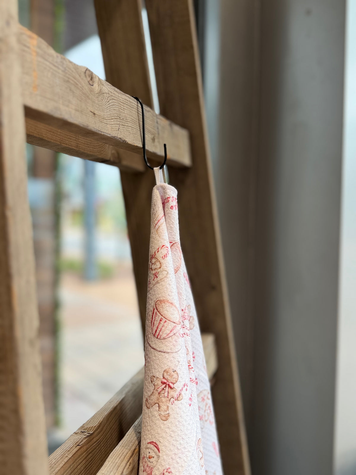 Candy Cane Lane - Double Sided - Hand Towel