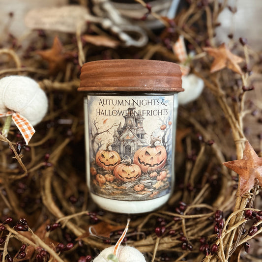 Autumn Nights & Halloween Frights Candle