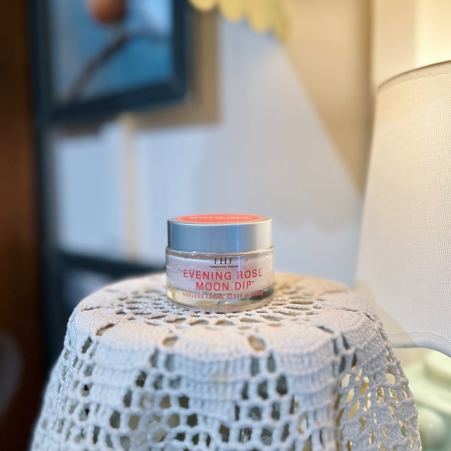 Evening Rose Moon Dip - Room and Porch 