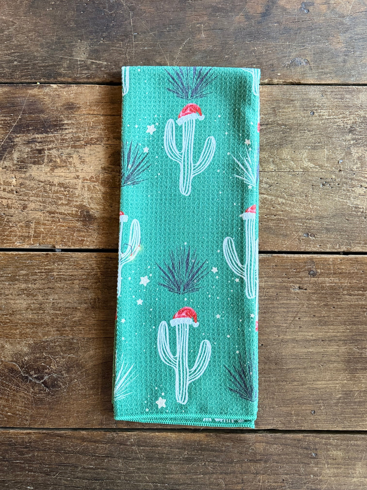 Christmas Cactus - Double Sided - Hand Towel