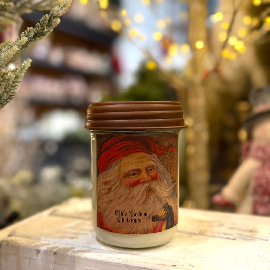 Olde Fashion Christmas Candle