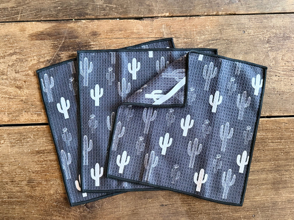 Desert Nights - 2 Sided - Set of 3 Dishcloths