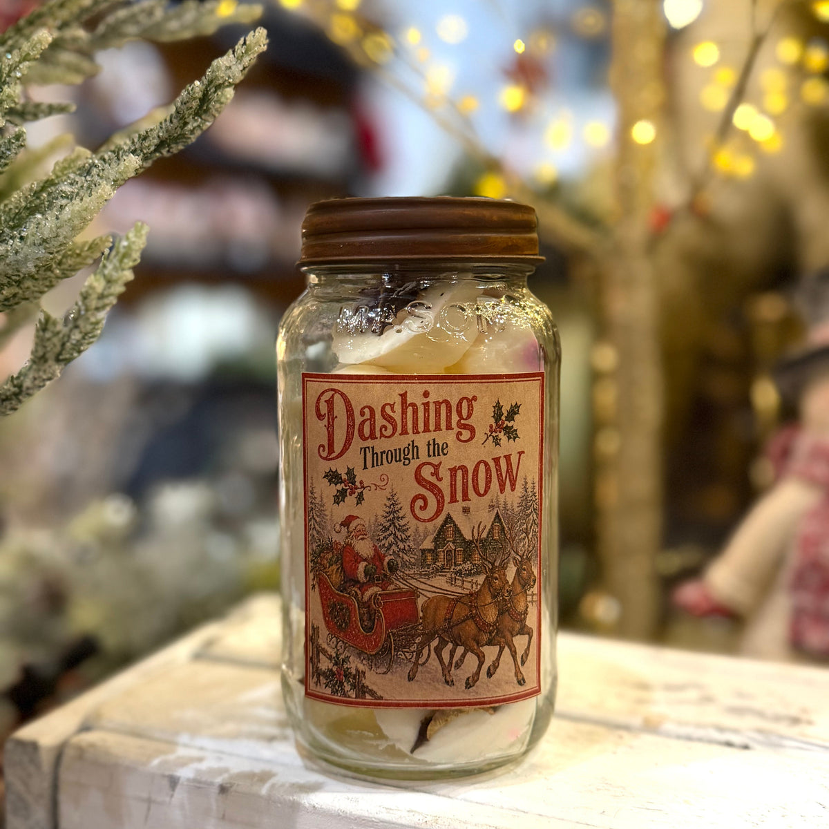 Dashing Through The Snow Wax Melts