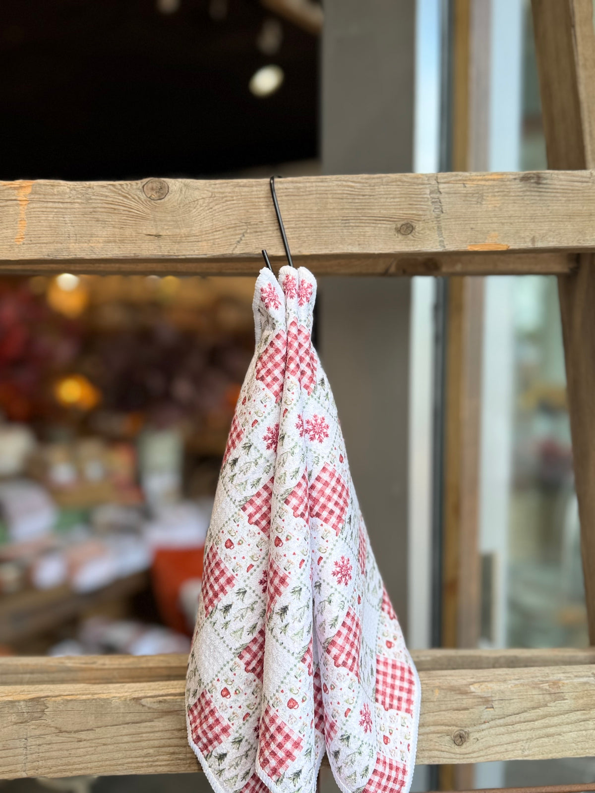 Holiday Patchwork - 2 Sided - Set of 3 Dishcloths