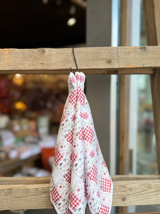 Holiday Patchwork - 2 Sided - Set of 3 Dishcloths