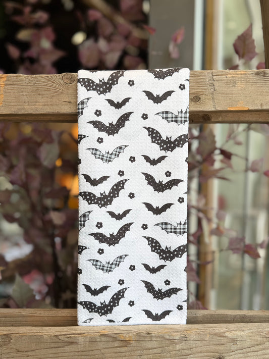 Happy Bats - Double Sided - Hand Towel