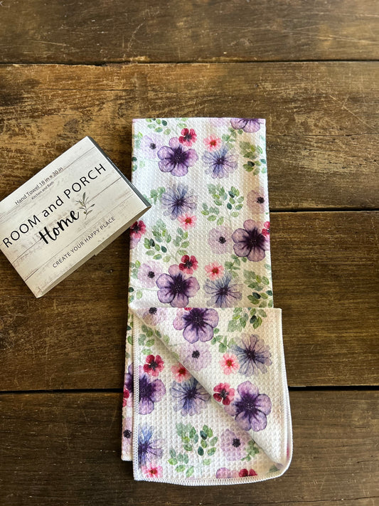 Ava - Double Sided - Hand Towel - Room and Porch 