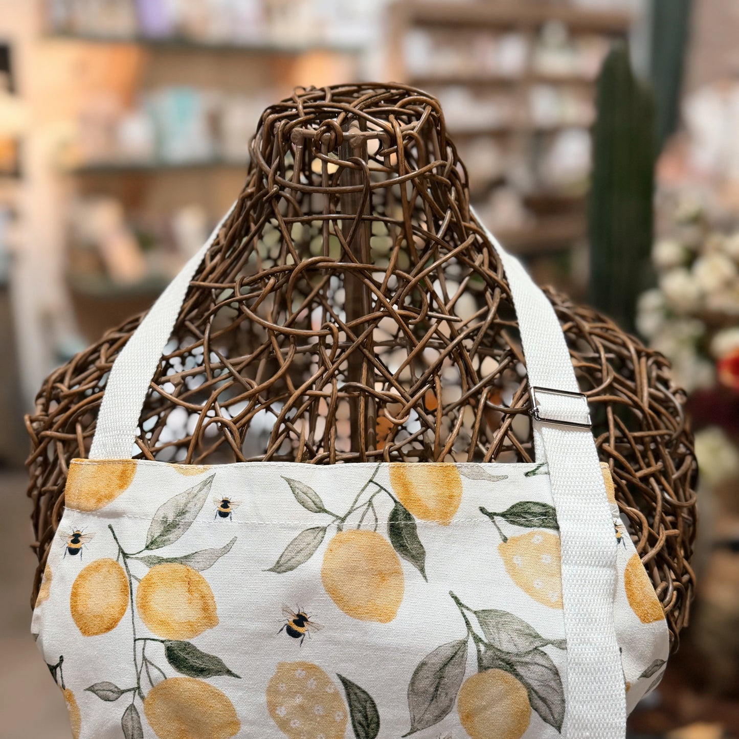 Lemons and Bees Apron - Room and Porch 