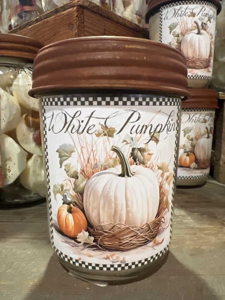 White Pumpkin Candle