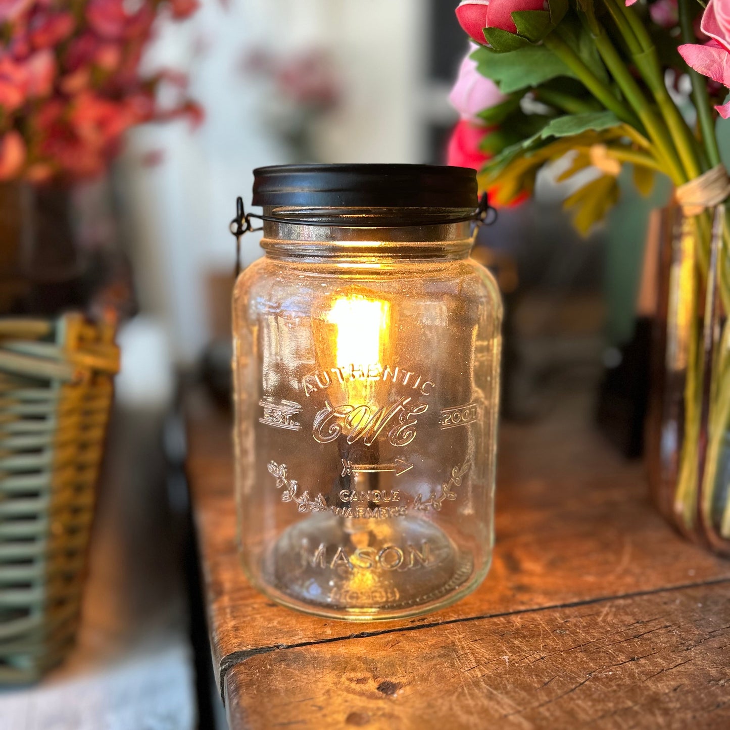 Mason Jar Wax Warmer