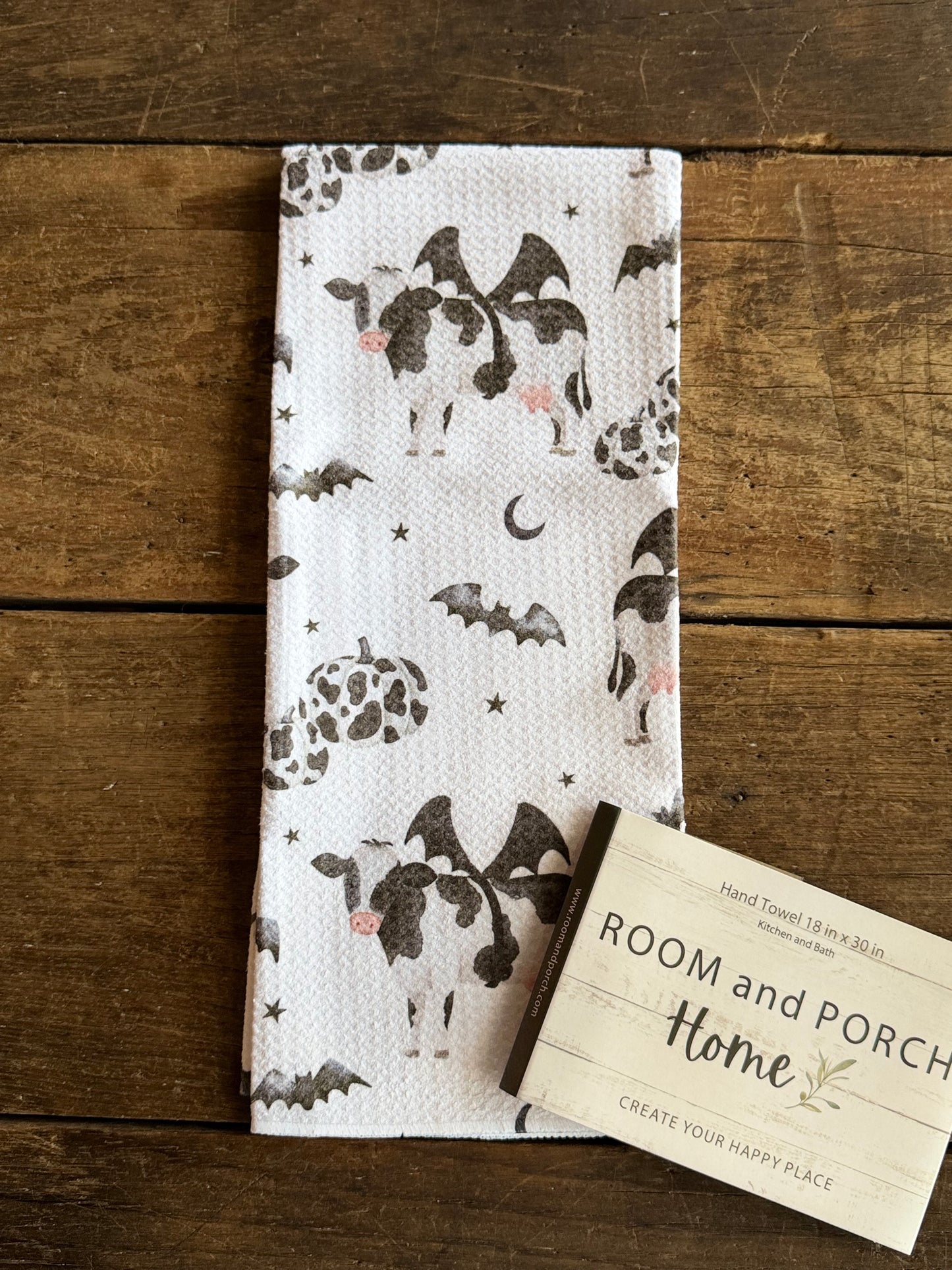 Batty Cows - Hand Towel