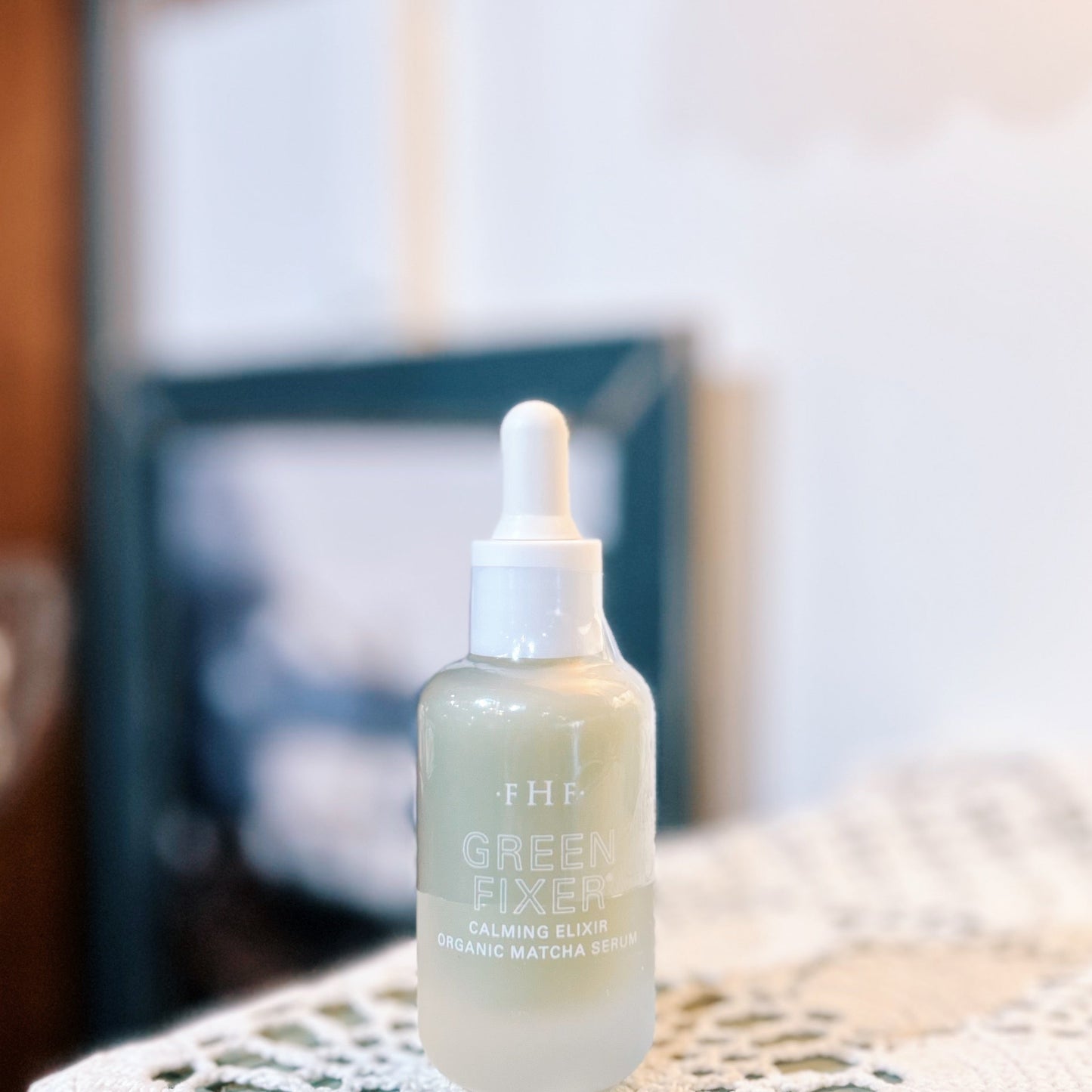 Green Fixer Calming Elixir Organic Matcha Serum - Room and Porch 