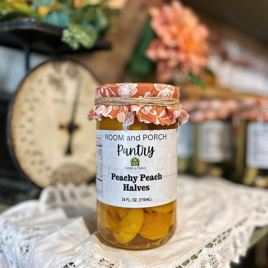 Peachy Peach Halves - Room and Porch 