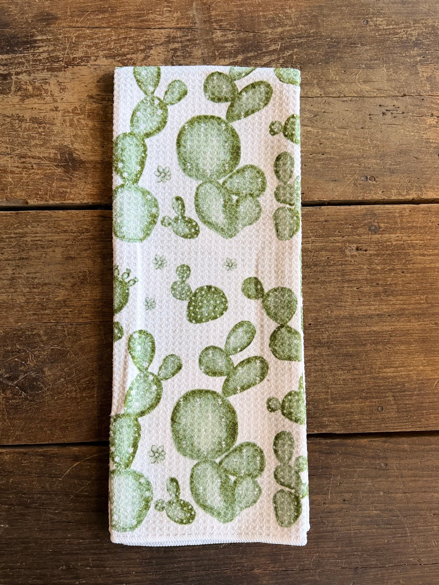 Prickly Pear - Double Sided - Hand Towel