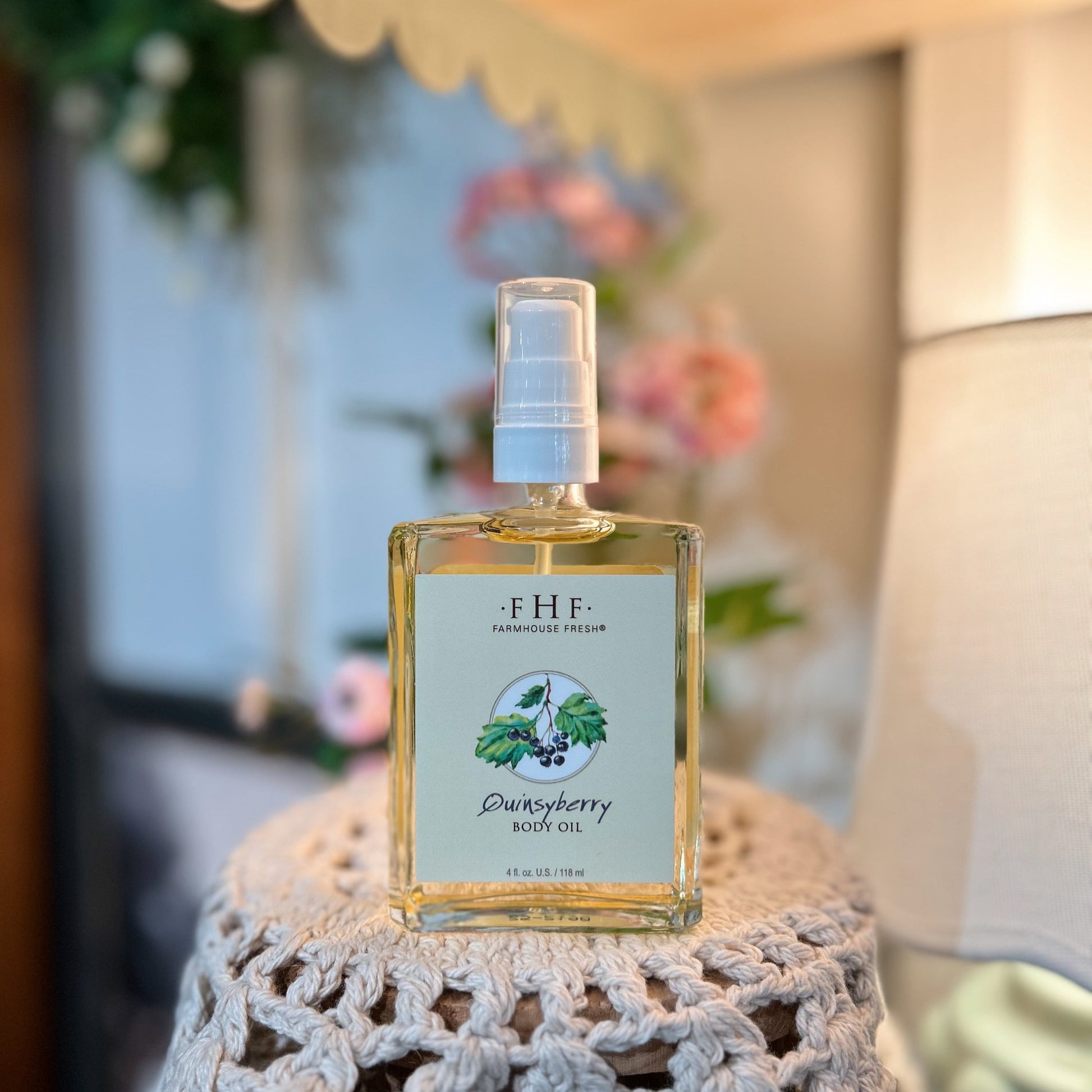 Quinsyberry Body Oil - Room and Porch 