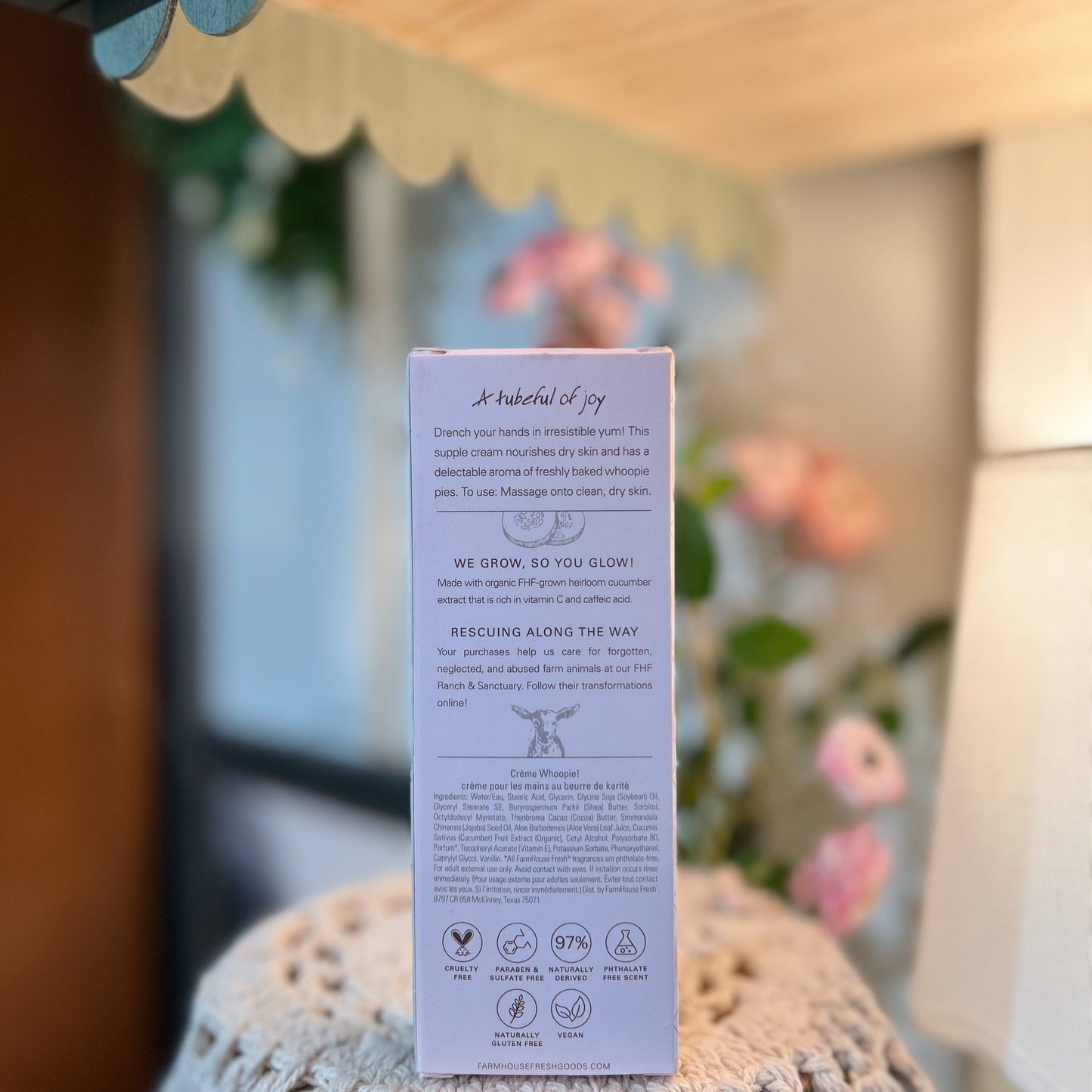 Whoopie! Shea Butter 2oz Hand Cream - Room and Porch 