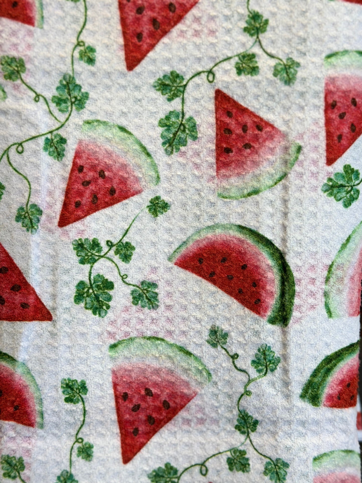 Watermelon Patch - Double Sided - Hand Towel