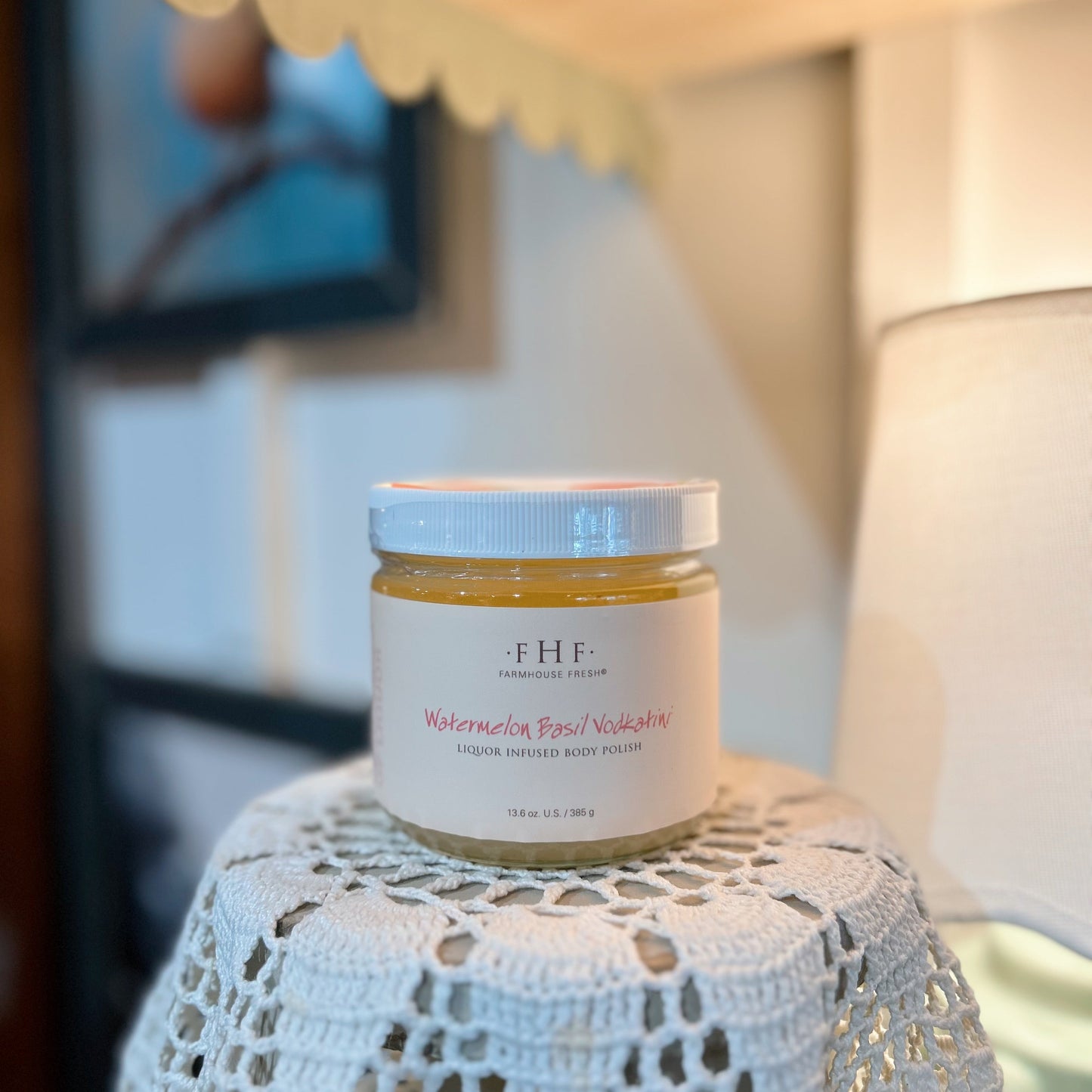 Watermelon Basil Vodkatini Liquor Infused Body Polish - Room and Porch 