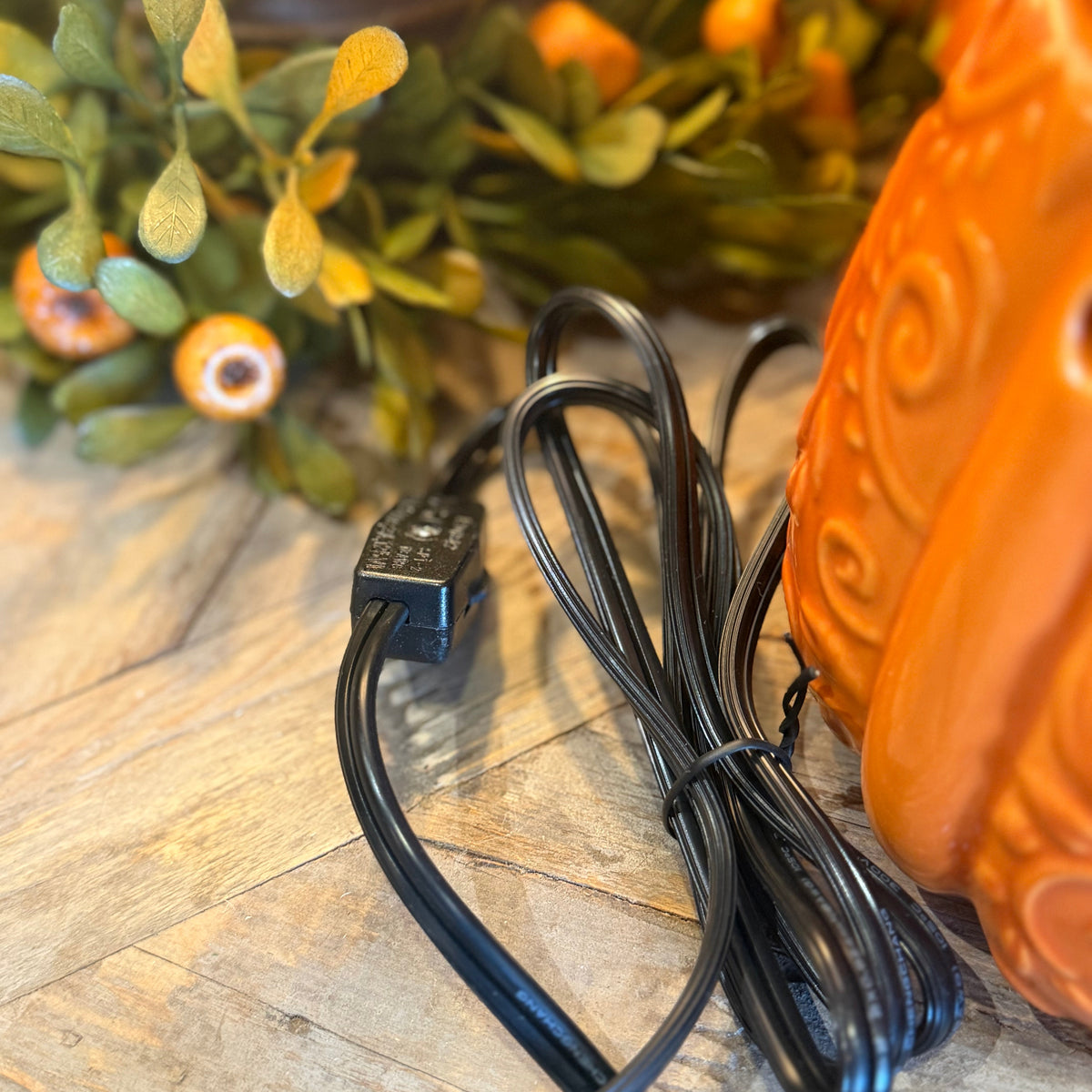 Swirly Pumpkin Wax Warmer