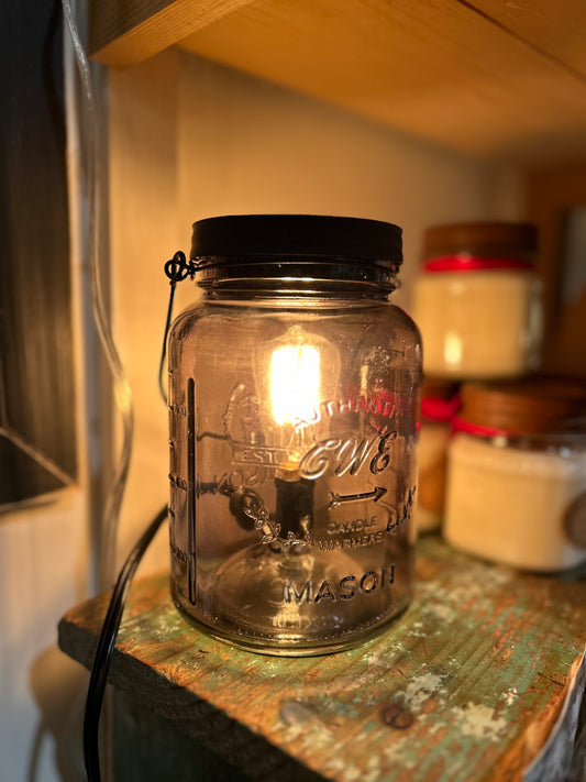 Mason Jar Wax Warmer