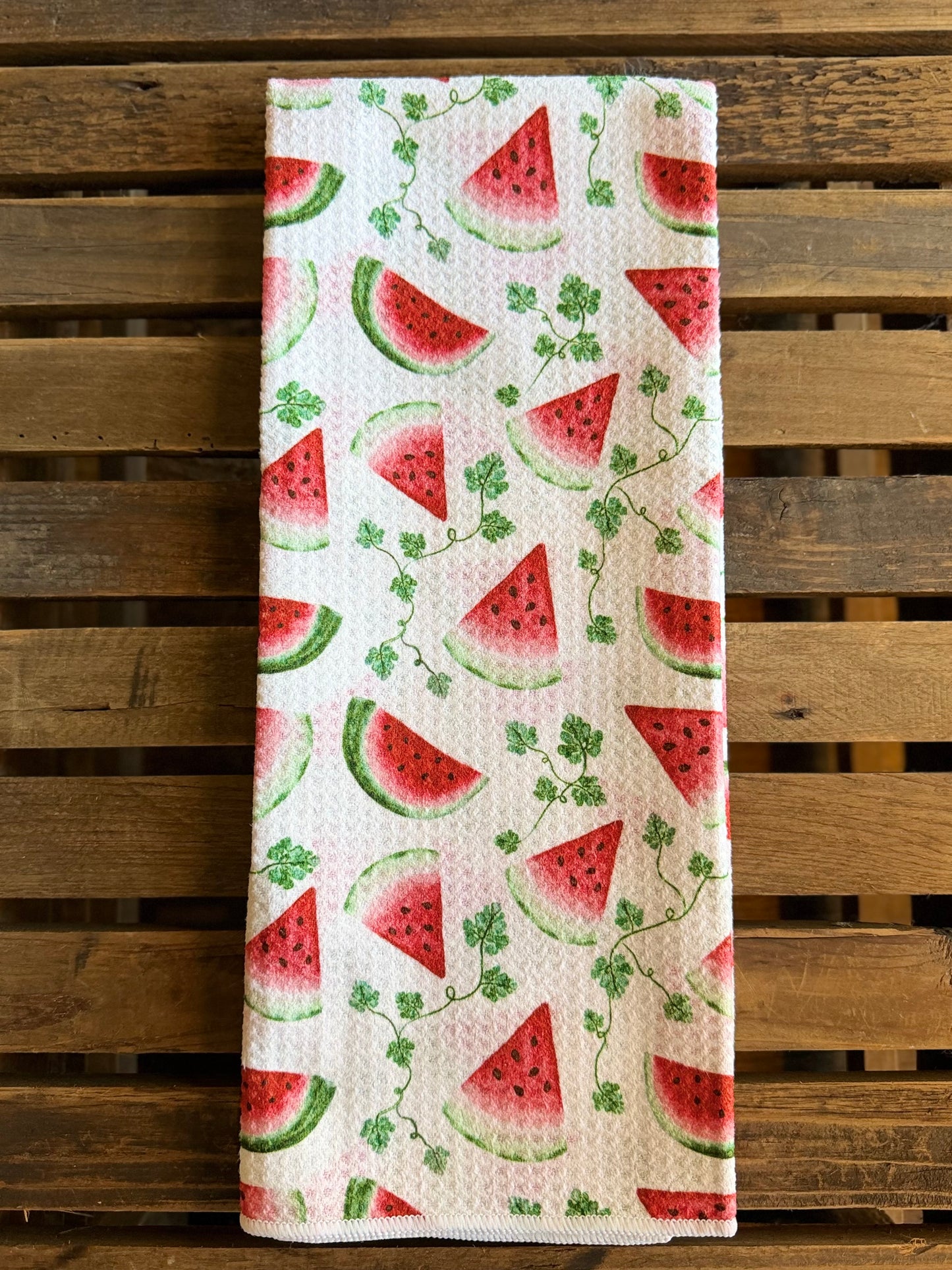 Watermelon Patch - Double Sided - Hand Towel